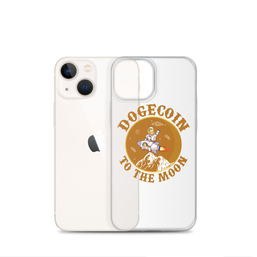 Dogecoin To The Moon - iPhone Case