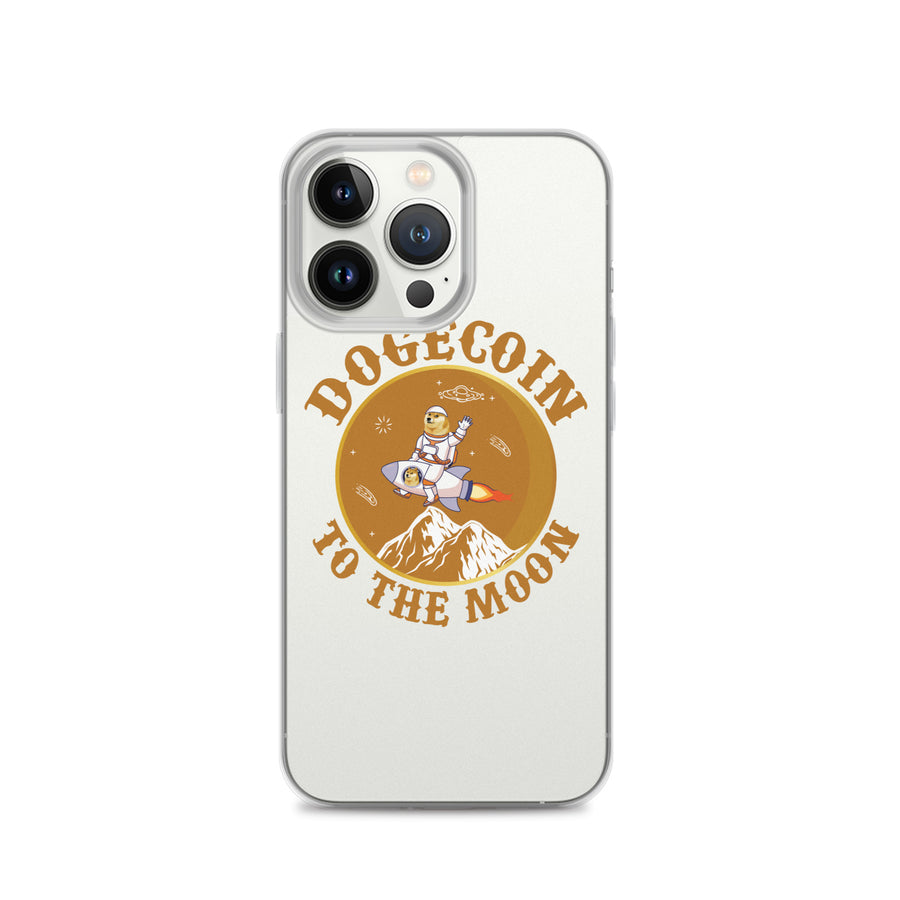 Dogecoin To The Moon - iPhone Case