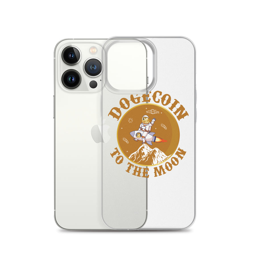 Dogecoin To The Moon - iPhone Case