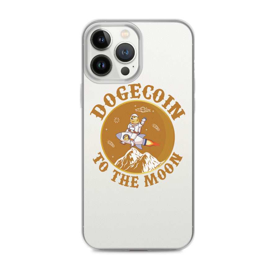 Dogecoin To The Moon - iPhone Case