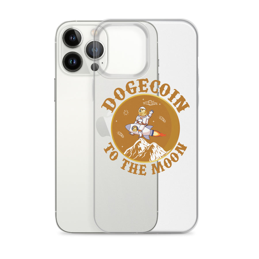 Dogecoin To The Moon - iPhone Case