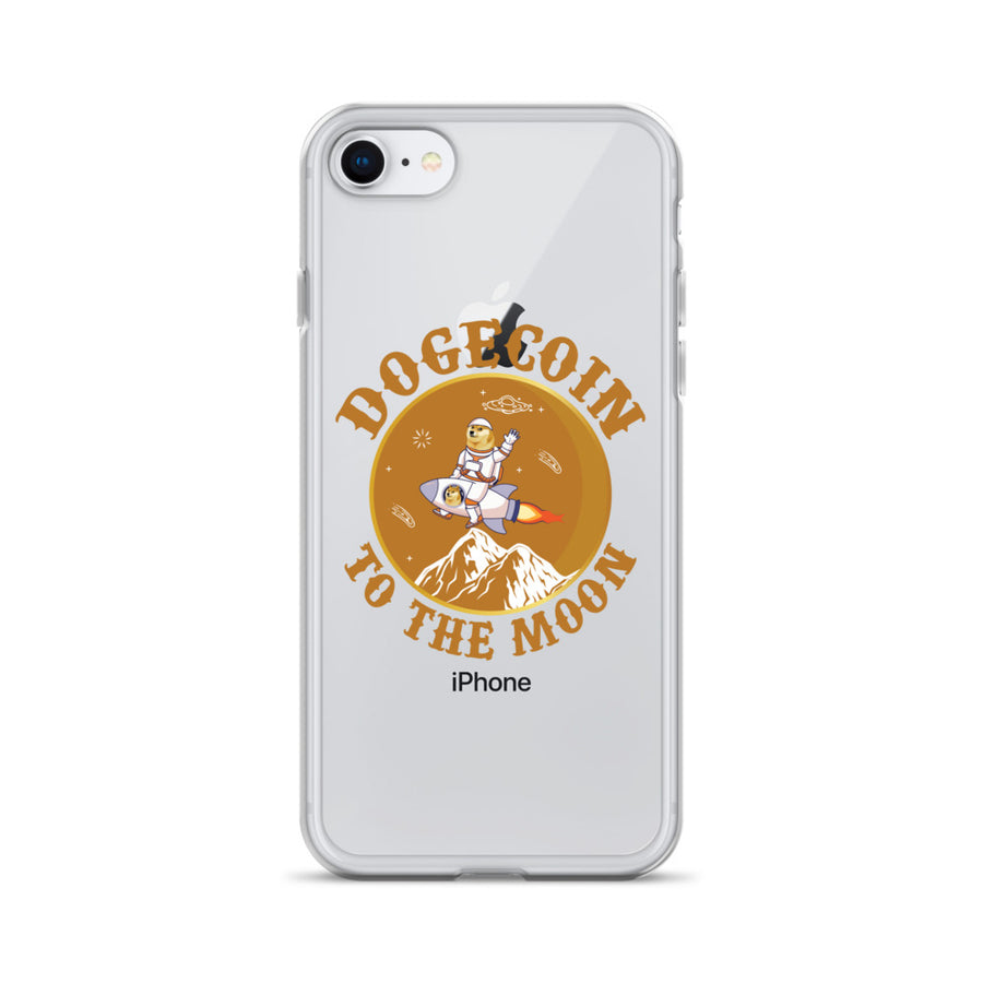 Dogecoin To The Moon - iPhone Case