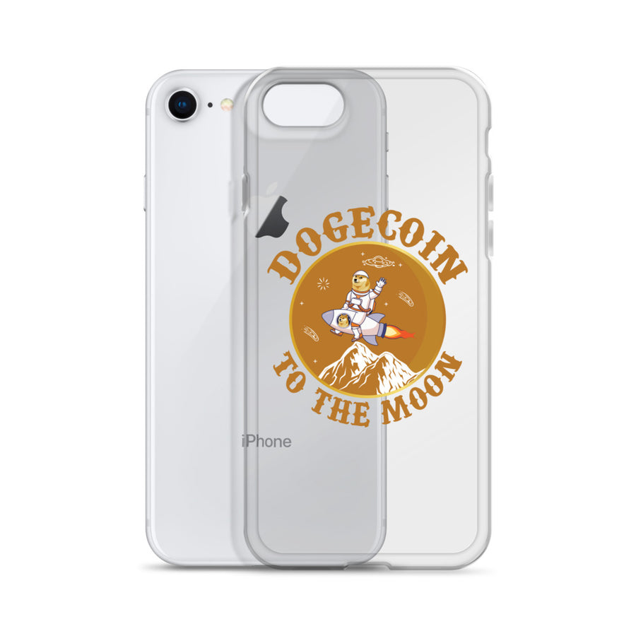 Dogecoin To The Moon - iPhone Case