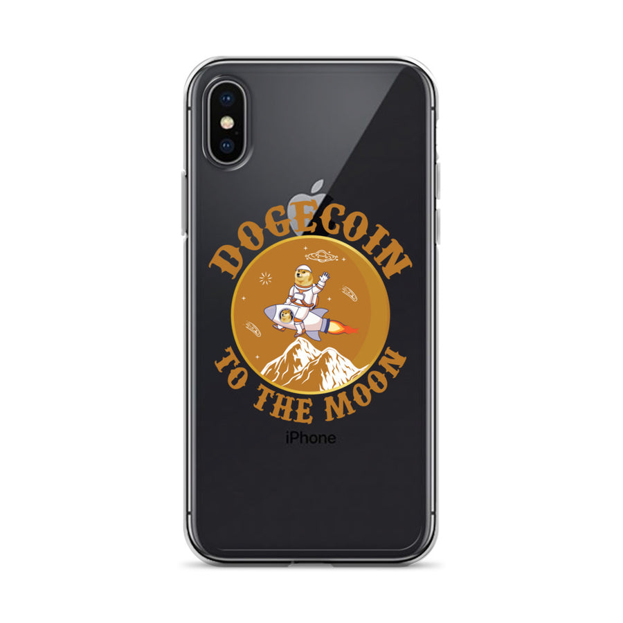 Dogecoin To The Moon - iPhone Case