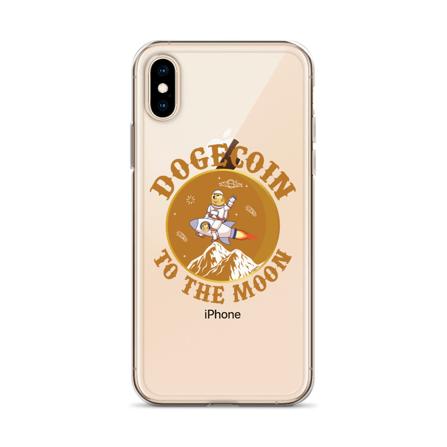 Dogecoin To The Moon - iPhone Case