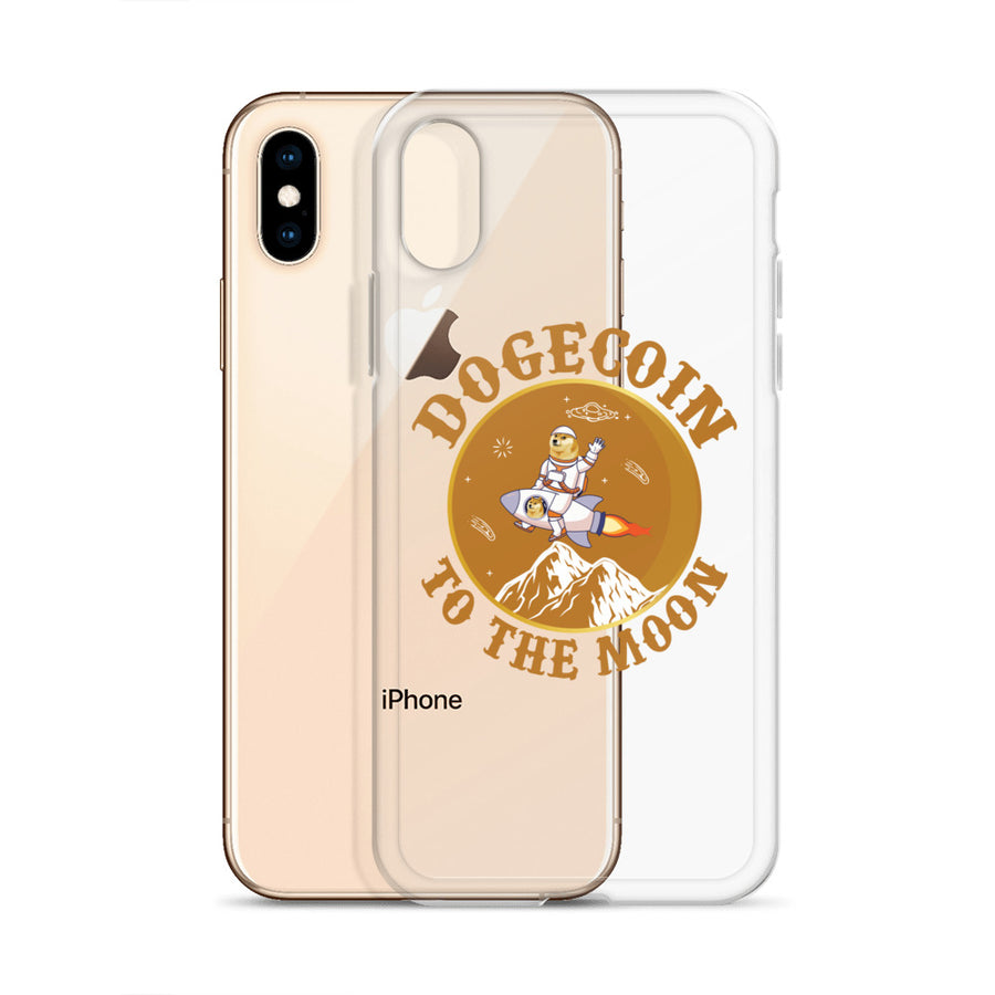 Dogecoin To The Moon - iPhone Case