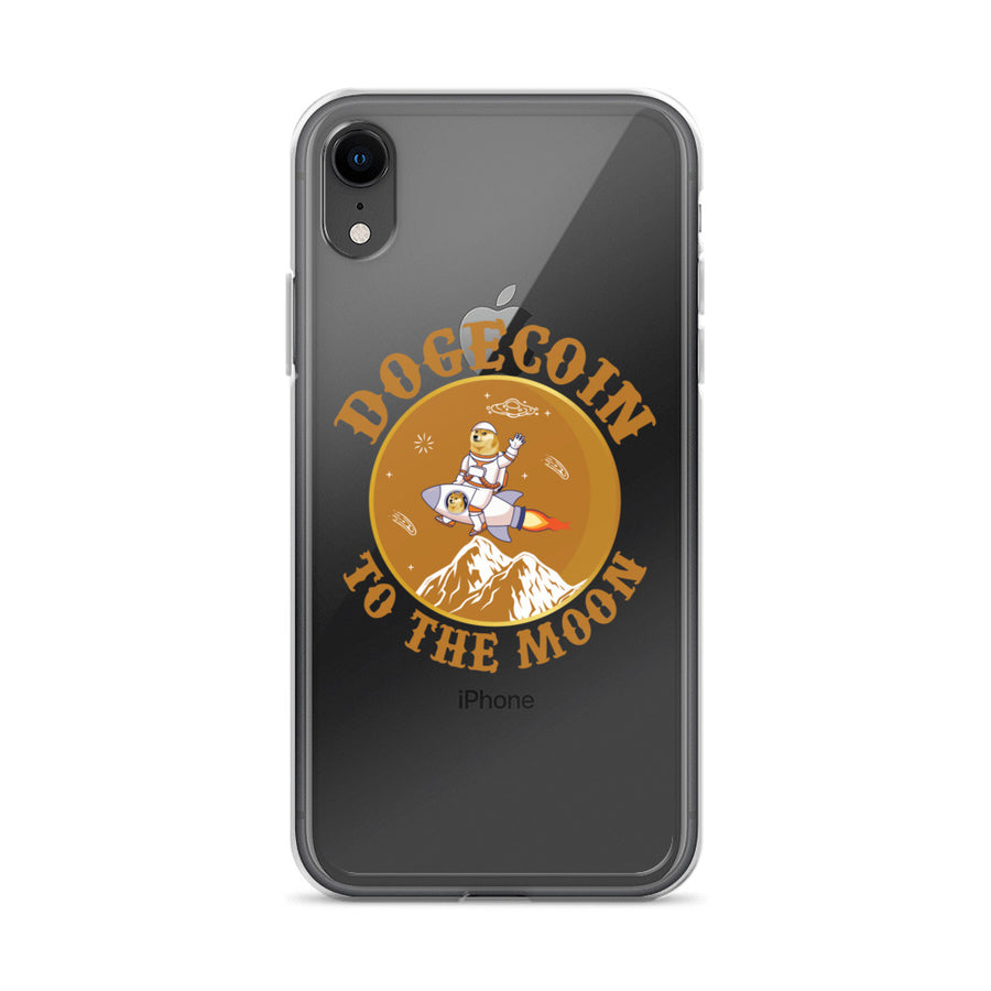 Dogecoin To The Moon - iPhone Case