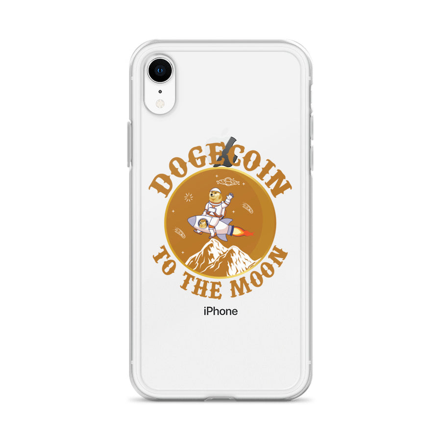 Dogecoin To The Moon - iPhone Case