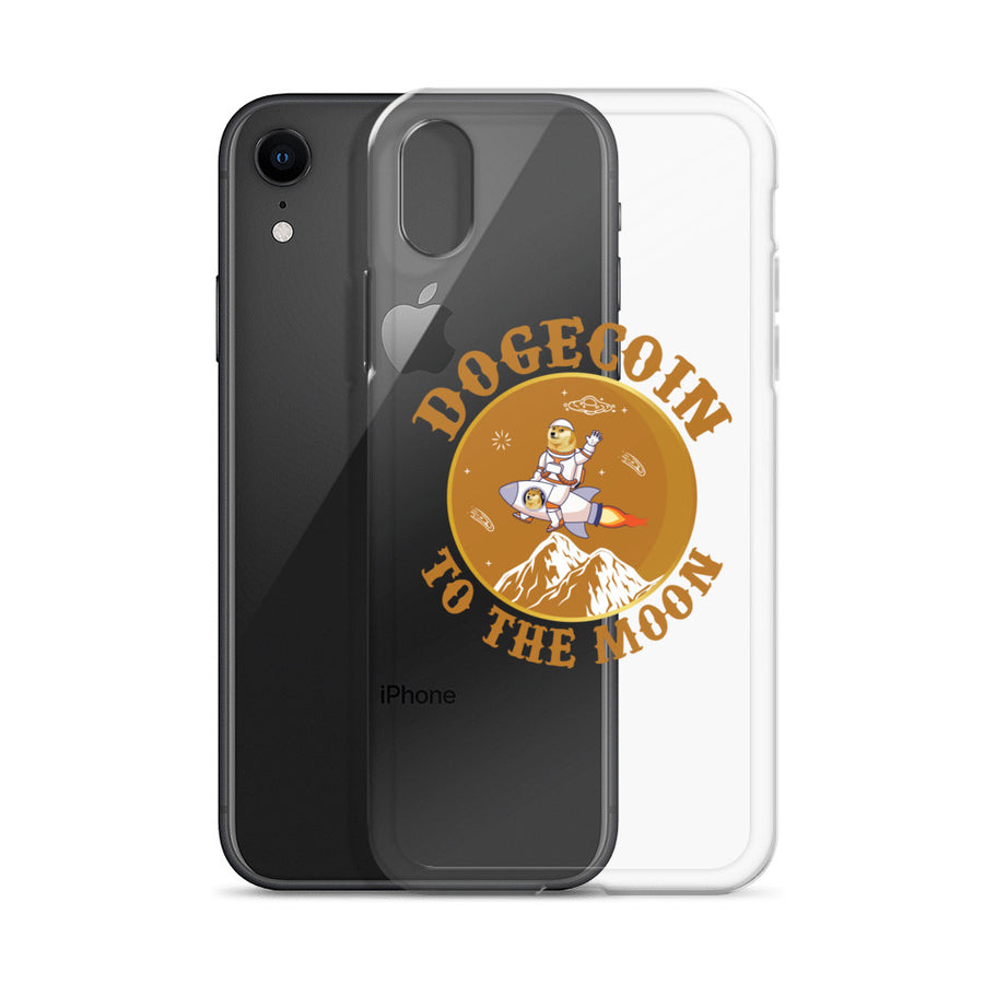 Dogecoin To The Moon - iPhone Case