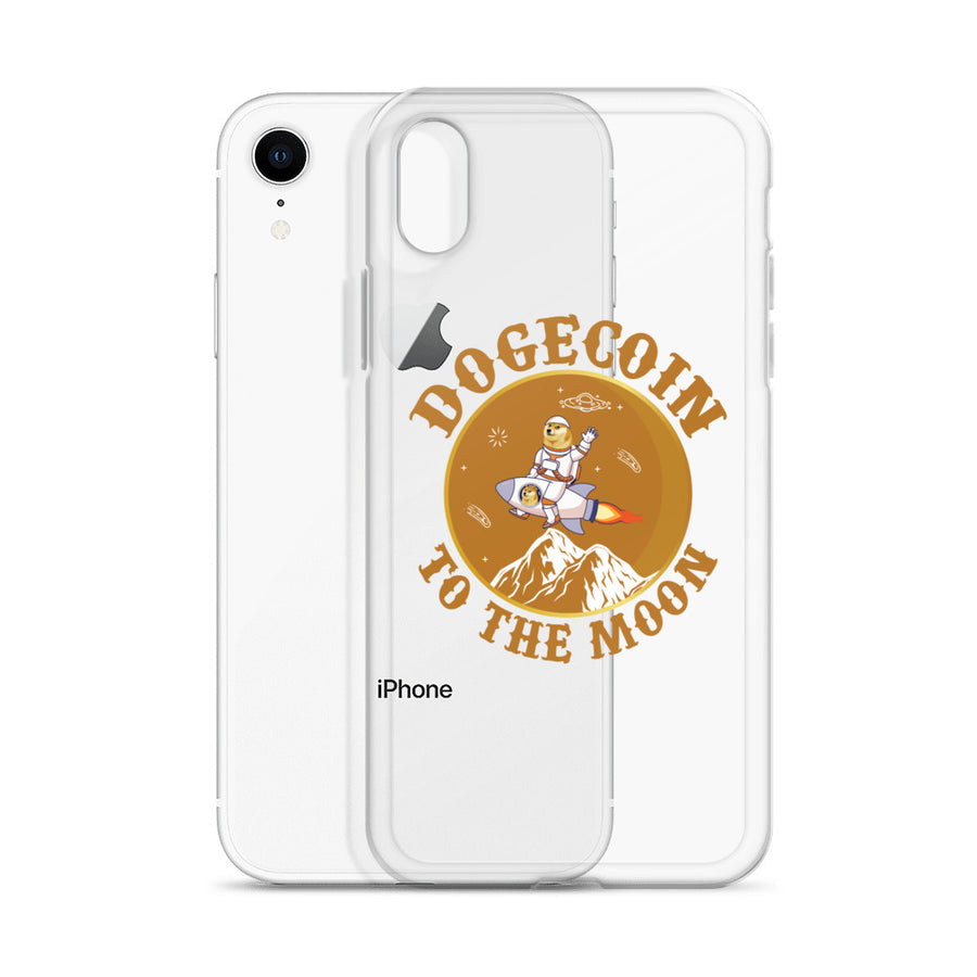 Dogecoin To The Moon - iPhone Case