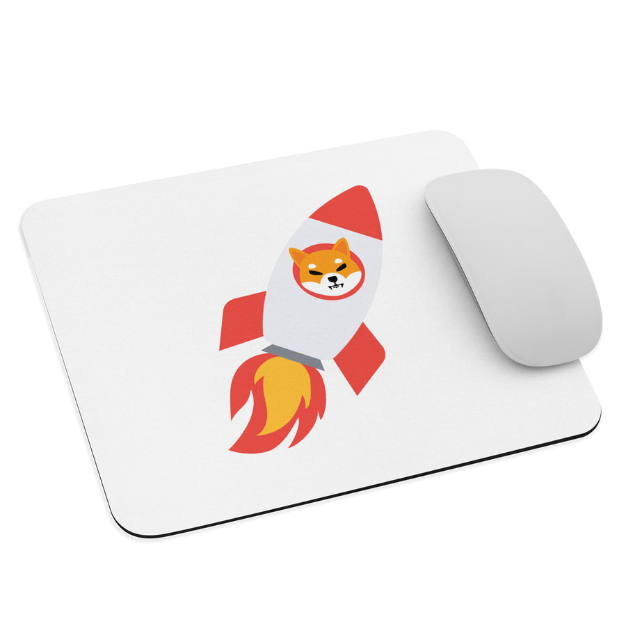 Shiba Rocket - Mouse pad