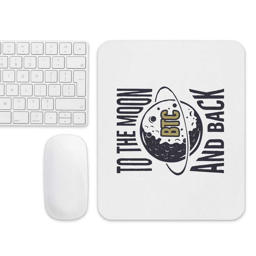 To The Moon And Back - Mouse pad