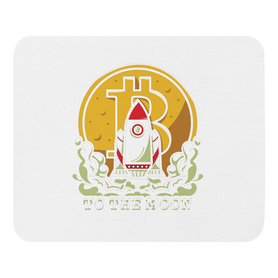 Rocket To The Moon - Mouse pad