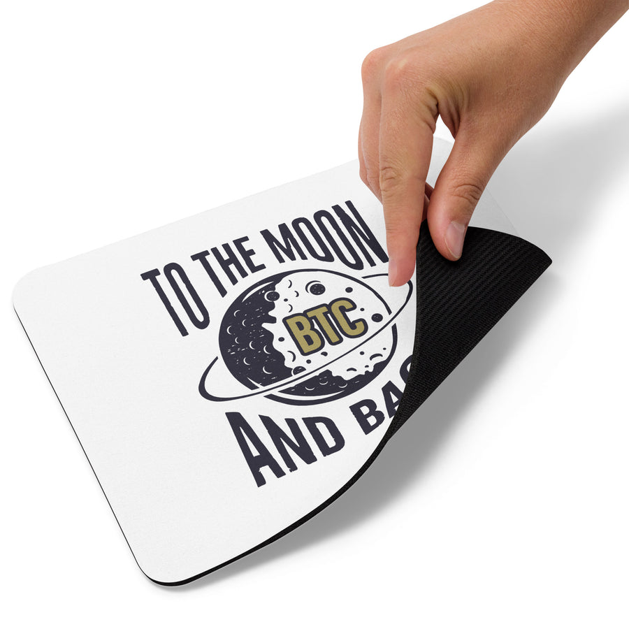 To The Moon And Back - Mouse pad