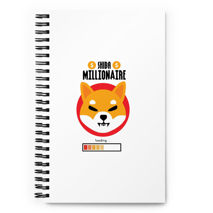 Shiba Millionaire - Spiral notebook