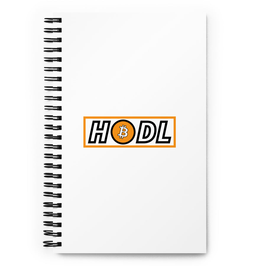 Hodl - Spiral notebook