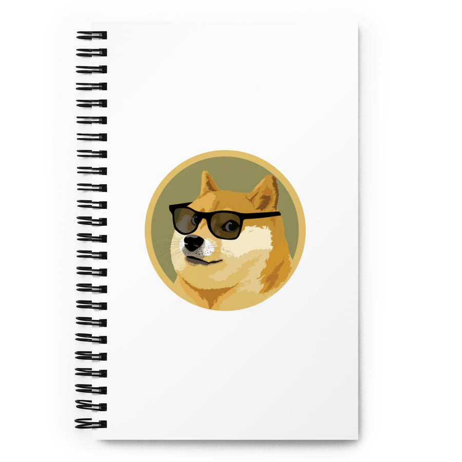 Dogecoin - Spiral notebook