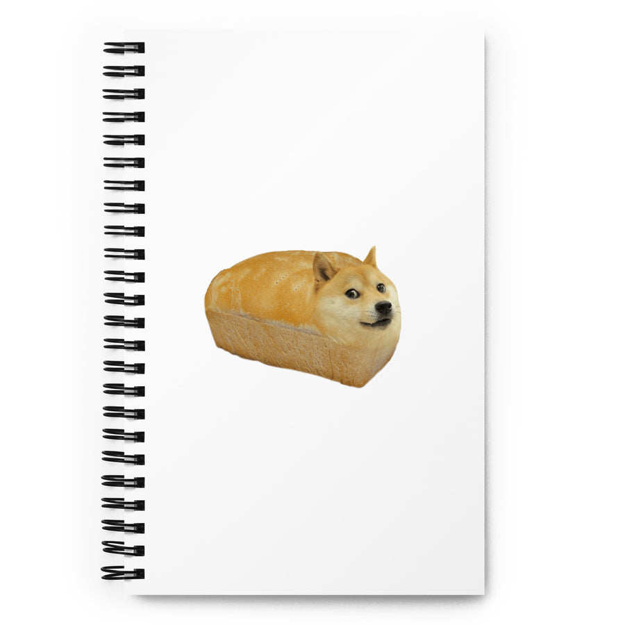 Bread Dog - Spiral notebook