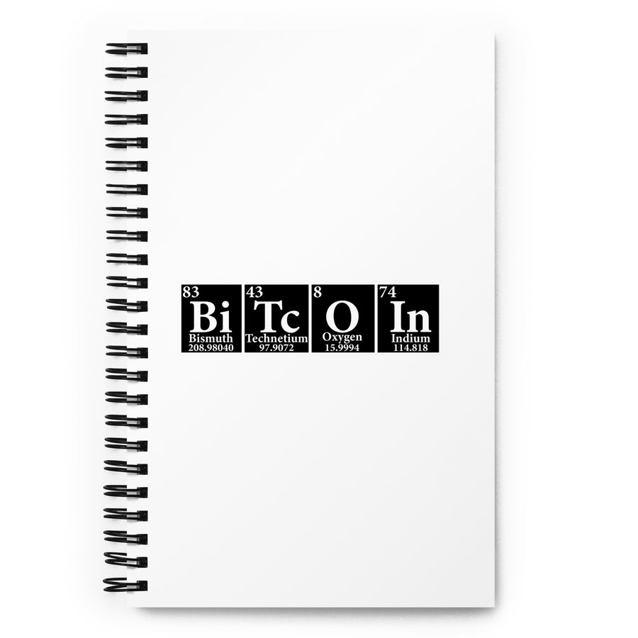 Bitcoin - Spiral notebook