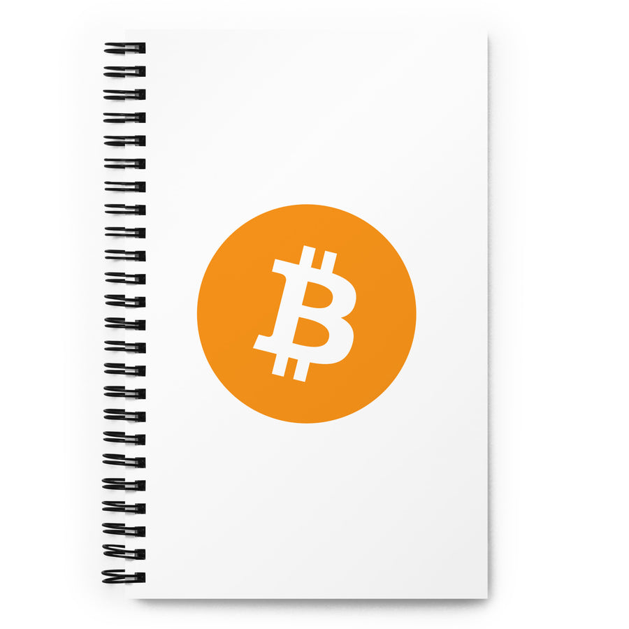 Bitcoin - Spiral notebook