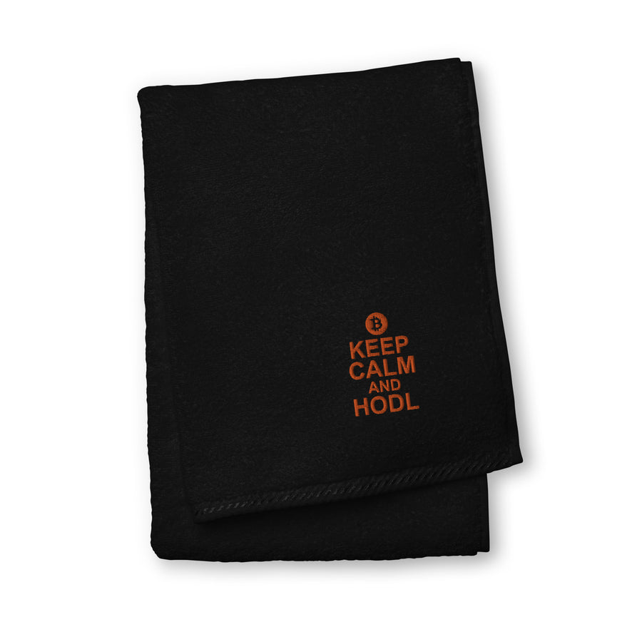 Keep Calm And Hodl - Cotton Towel