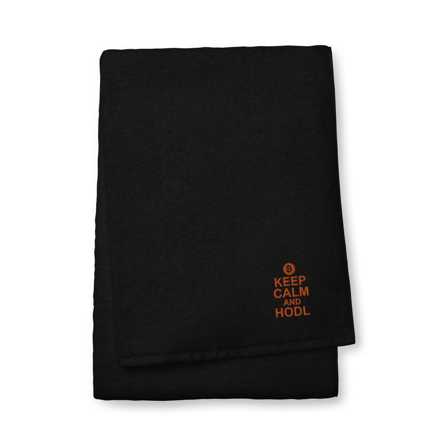 Keep Calm And Hodl - Cotton Towel