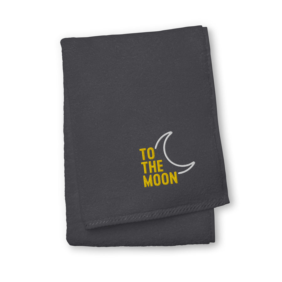 To The Moon - Cotton Towel