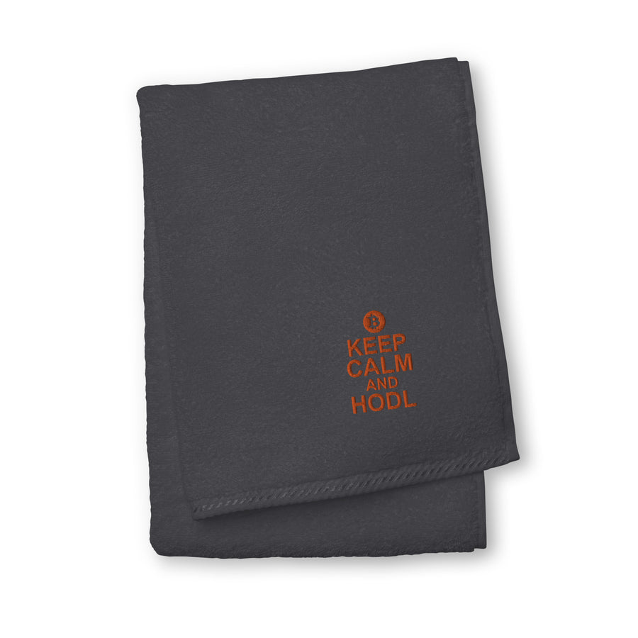 Keep Calm And Hodl - Cotton Towel