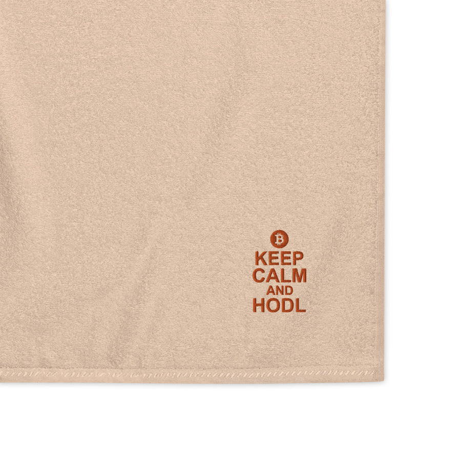 Keep Calm And Hodl - Cotton Towel