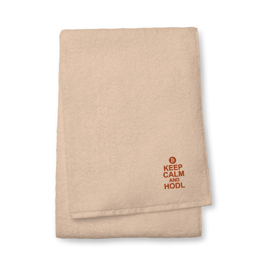 Keep Calm And Hodl - Cotton Towel