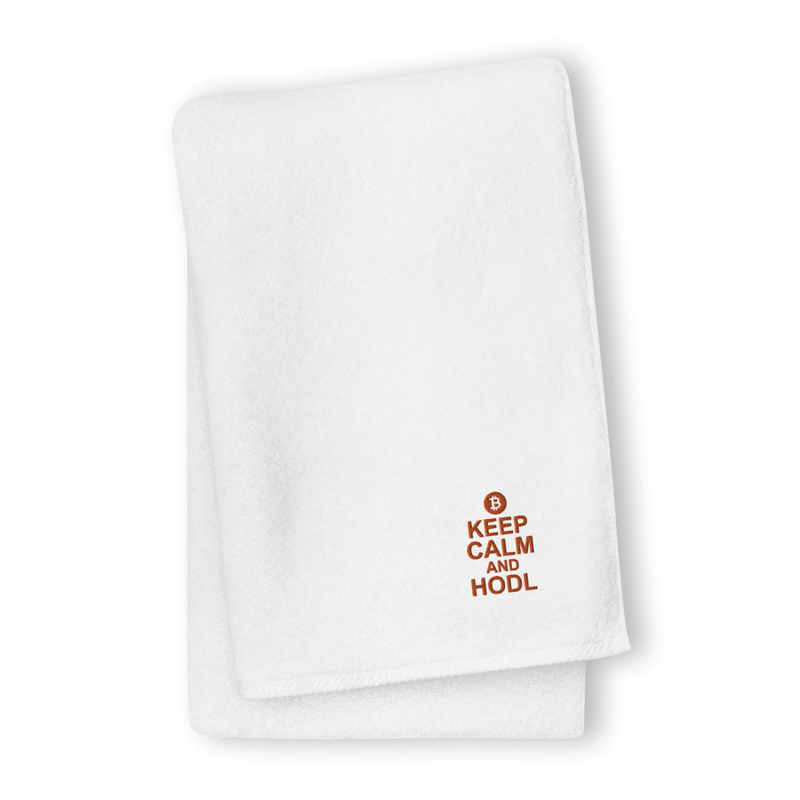 Keep Calm And Hodl - Cotton Towel