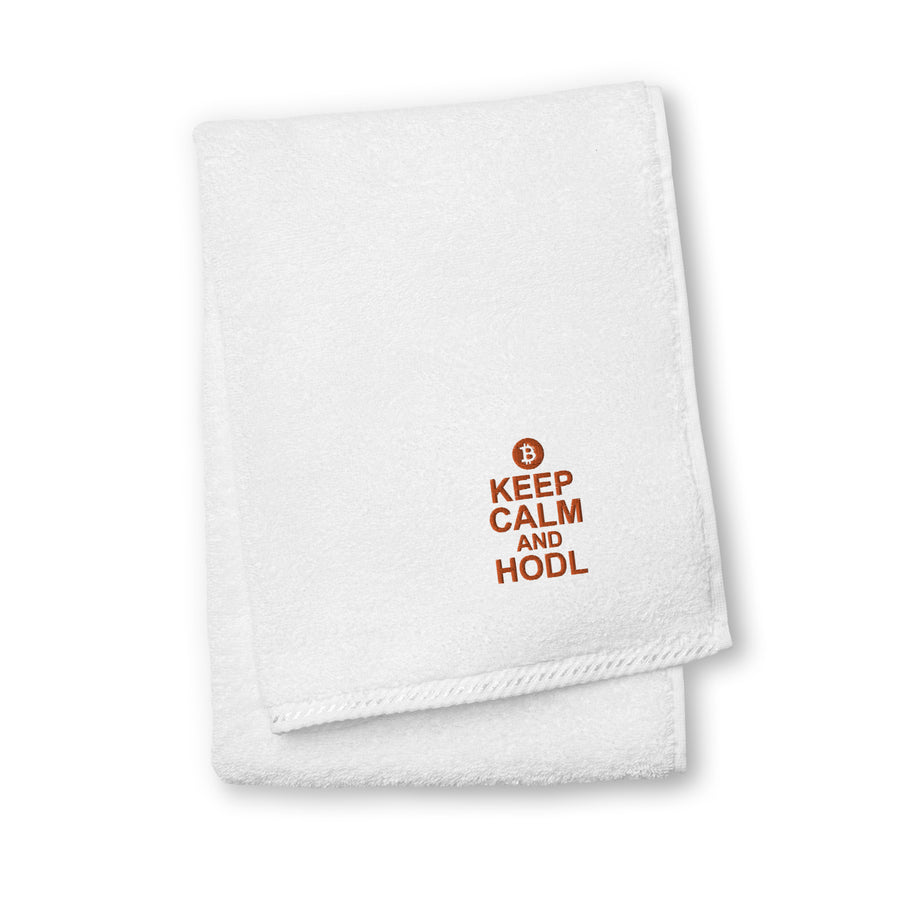 Keep Calm And Hodl - Cotton Towel