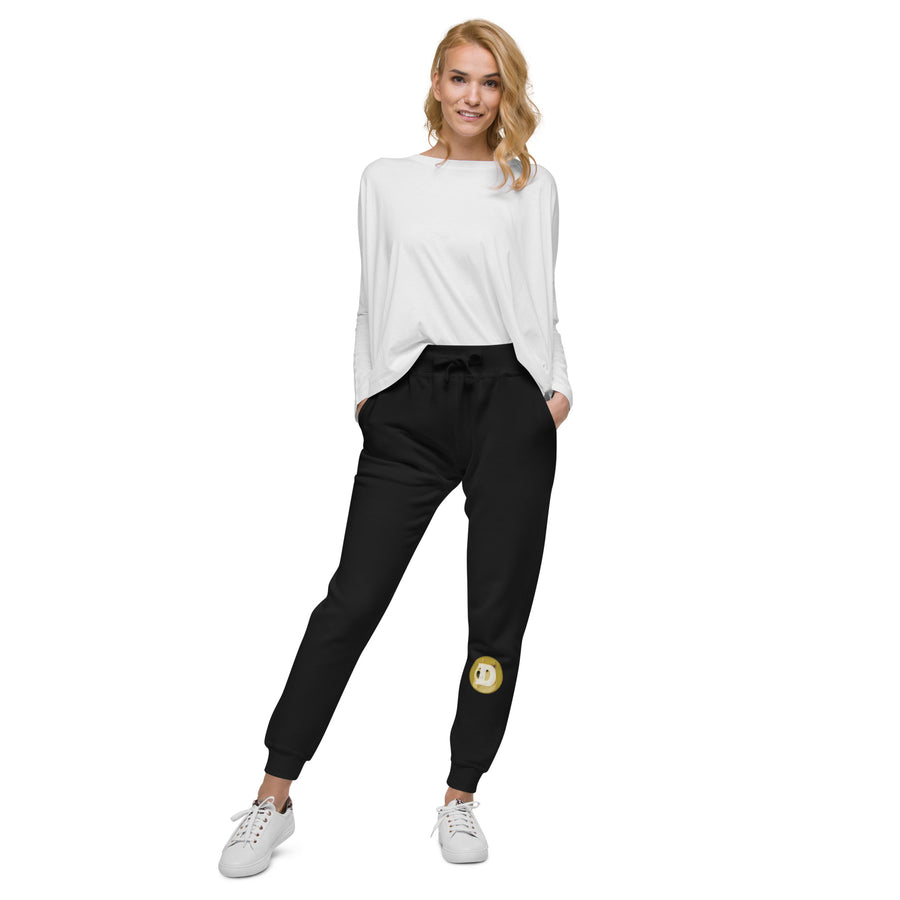 Dogecoin - Unisex Fleece Sweatpants