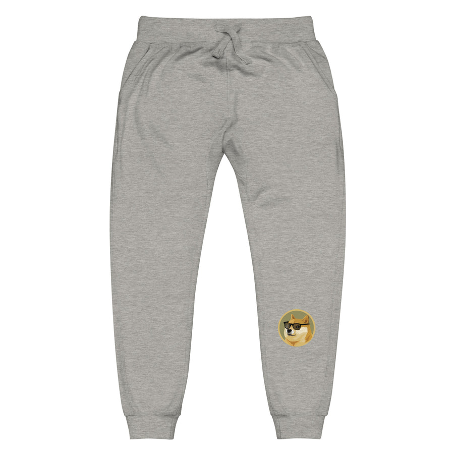 Dog In Glasses - Unisex Fleece Sweatpants