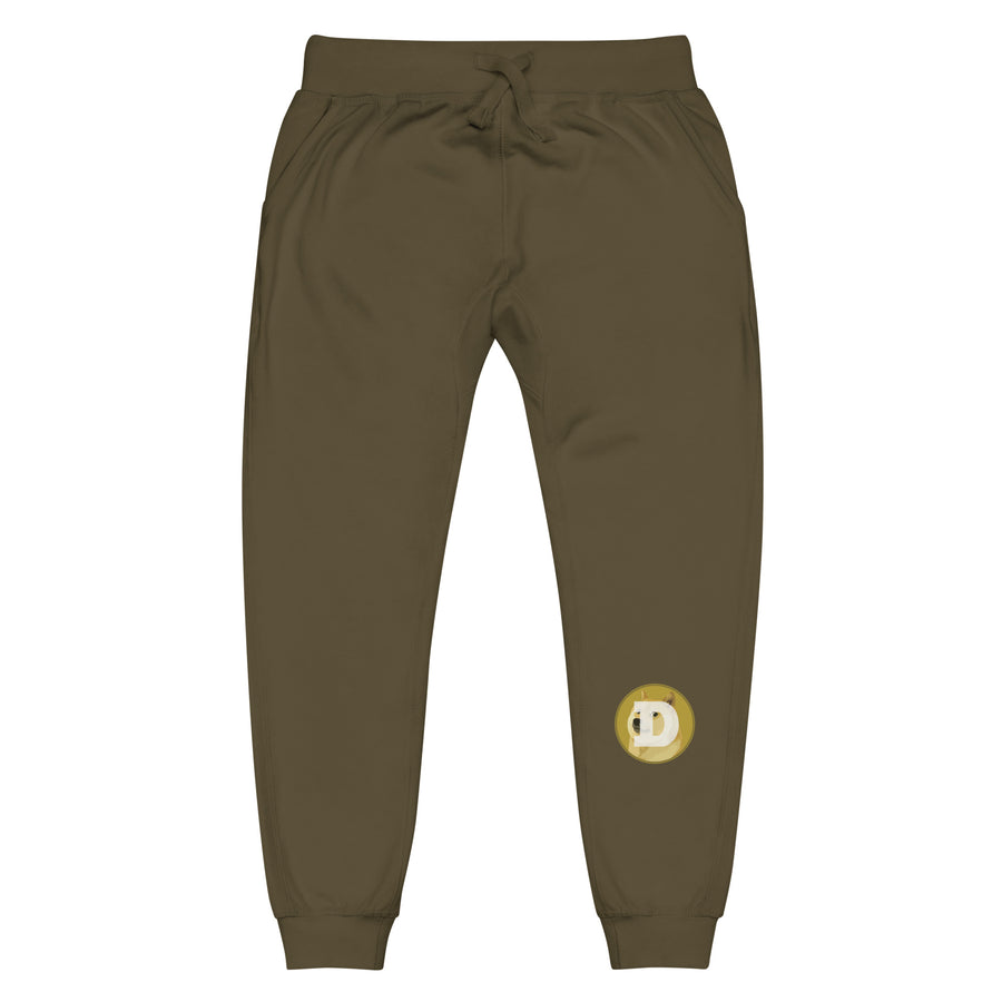 Dogecoin - Unisex Fleece Sweatpants