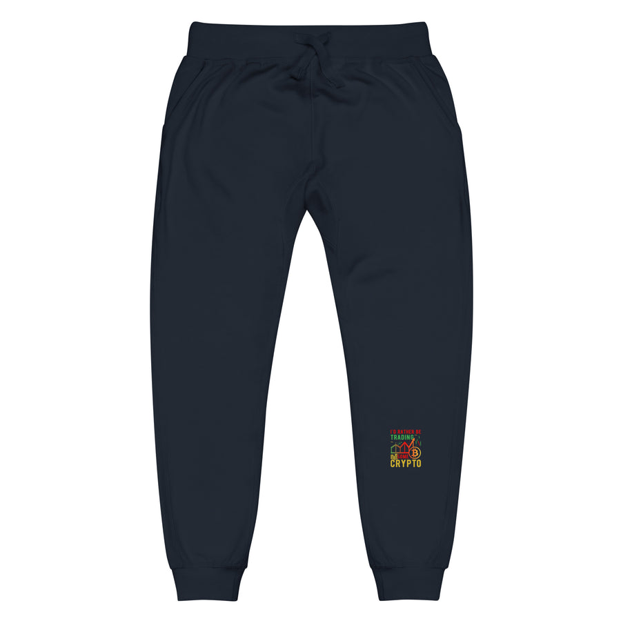 Trading Crypto - Unisex Fleece Sweatpants