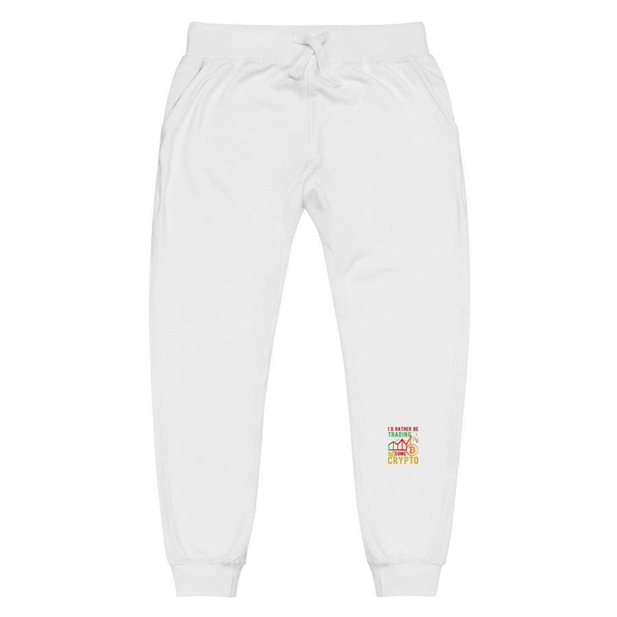 Trading Crypto - Unisex Fleece Sweatpants