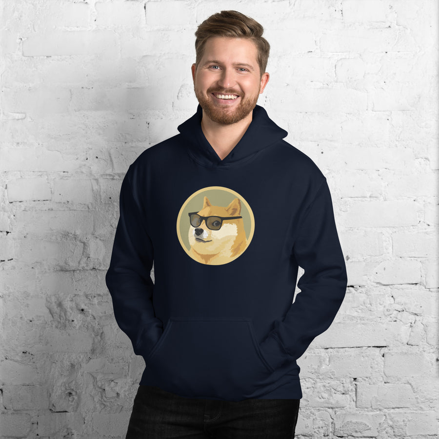 Dog In Glasses - Hoodie