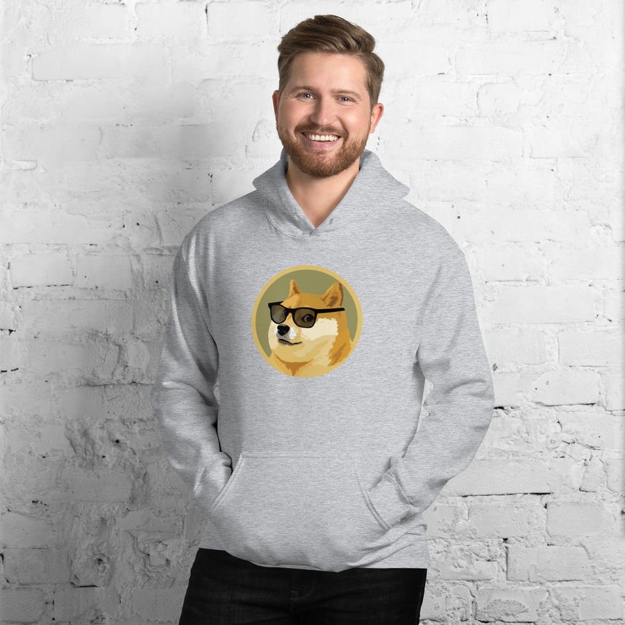 Dog In Glasses - Hoodie