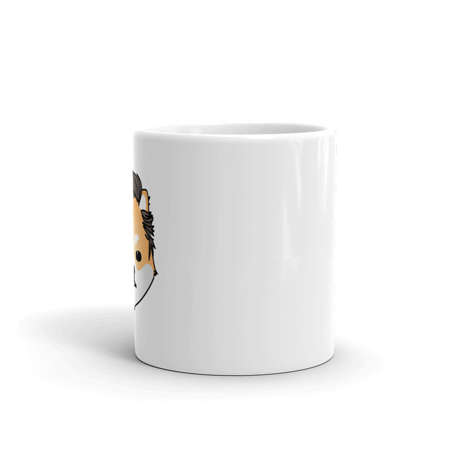 Dogelon - White glossy mug