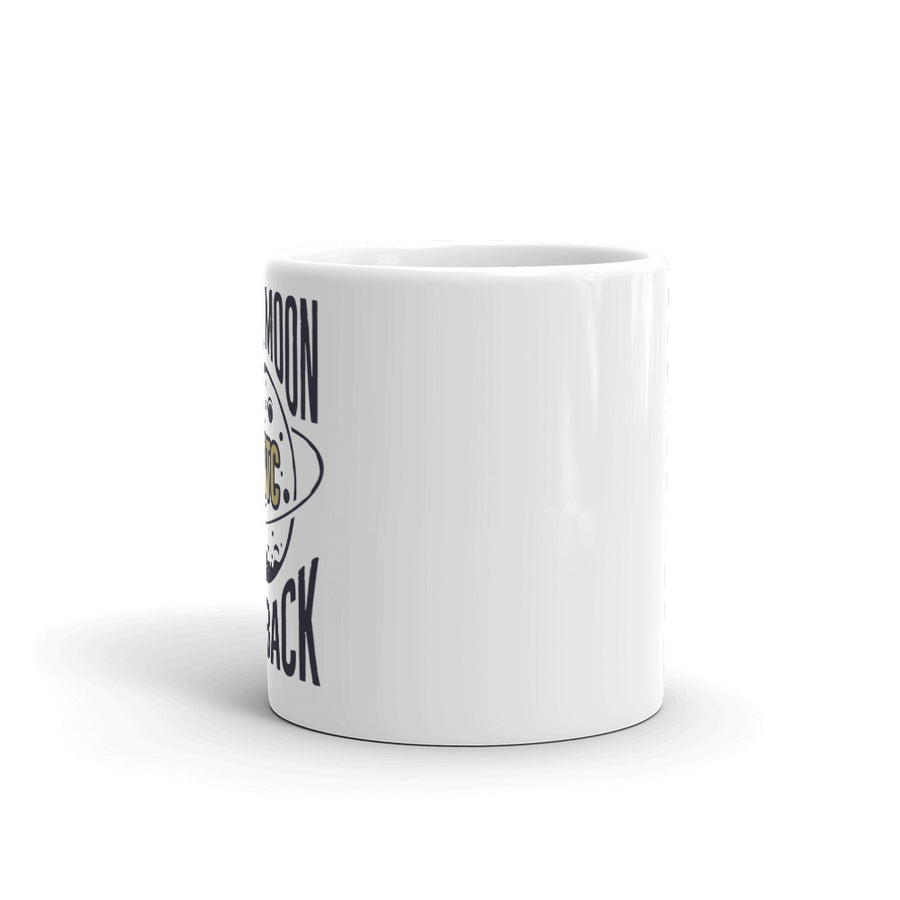 To The Moon and Back - White glossy mug