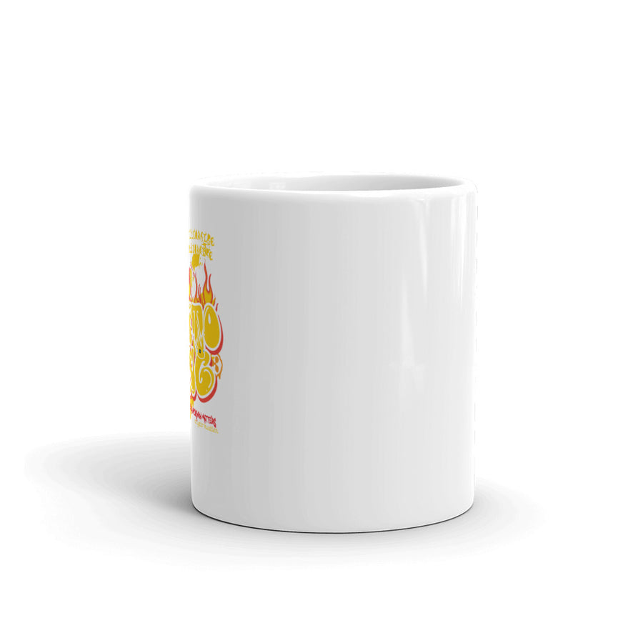 Crypto King - White glossy mug