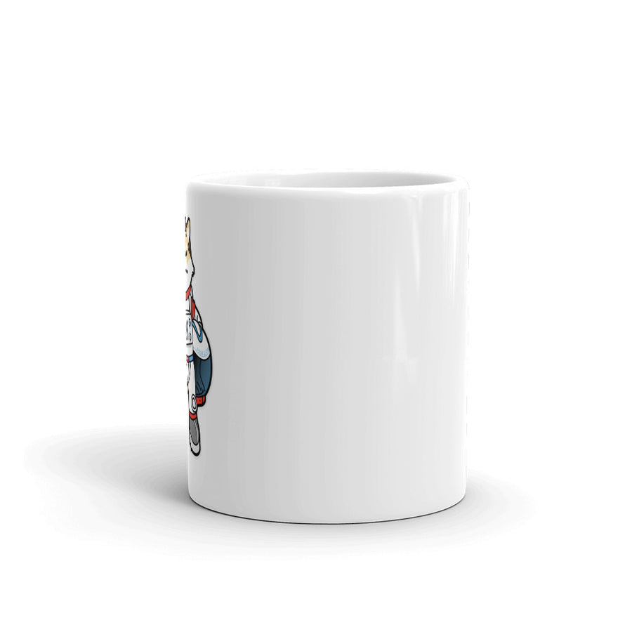 Dogelon - White glossy mug