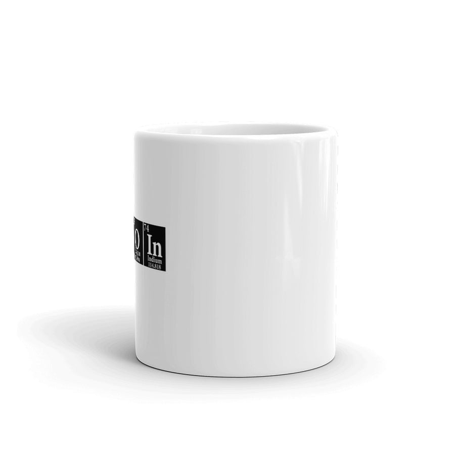 Bitcoin - White glossy mug