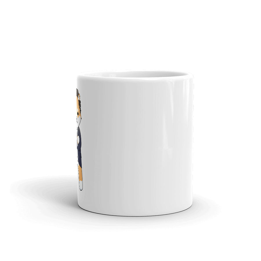 Dogelon - White glossy mug