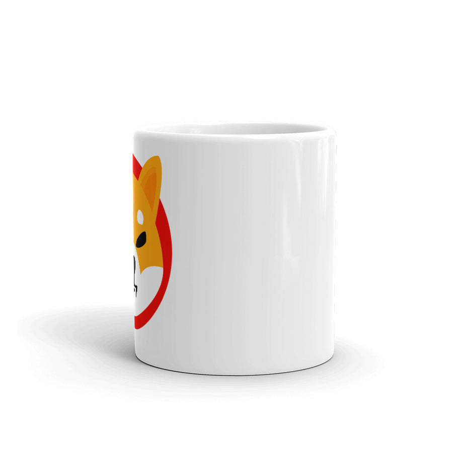 Shiba Inu - White glossy mug