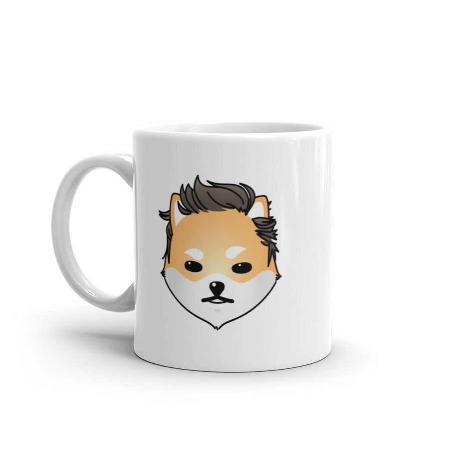 Dogelon - White glossy mug