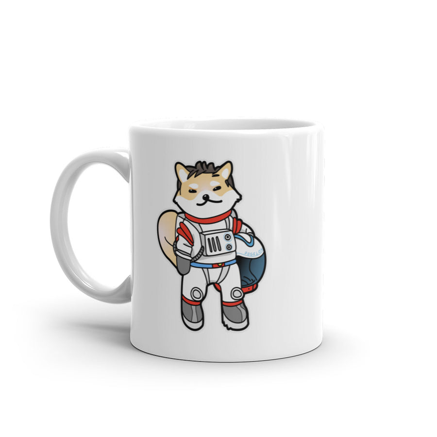 Dogelon - White glossy mug