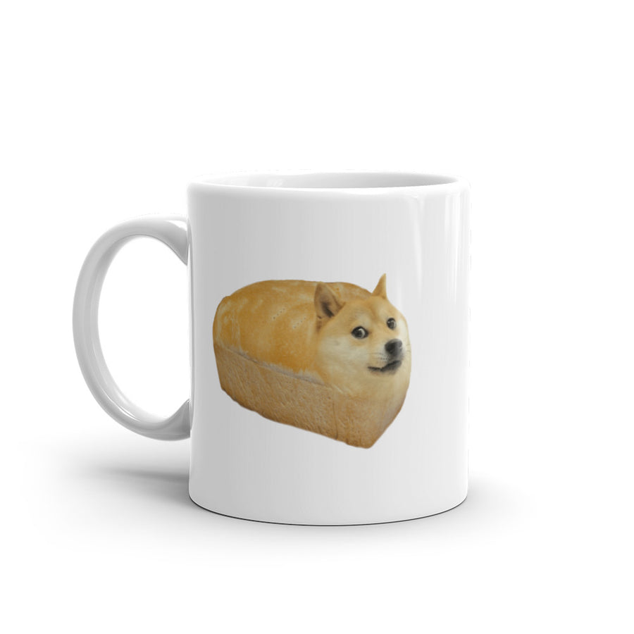 Dogecoin - White glossy mug