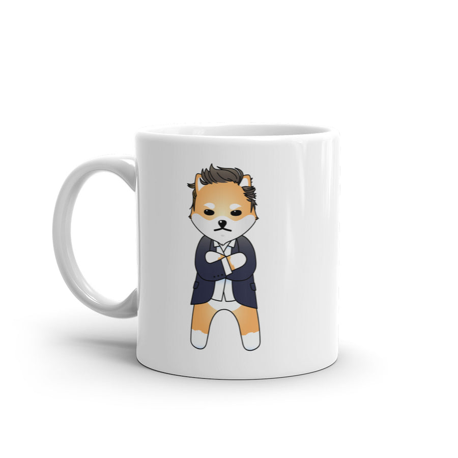 Dogelon - White glossy mug